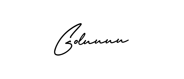 Make a beautiful signature design for name Goluuuu. Use this online signature maker to create a handwritten signature for free. Goluuuu signature style 3 images and pictures png