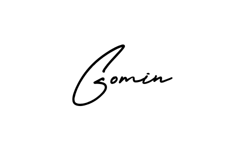 Check out images of Autograph of Gomin name. Actor Gomin Signature Style. AmerikaSignatureDemo-Regular is a professional sign style online. Gomin signature style 3 images and pictures png