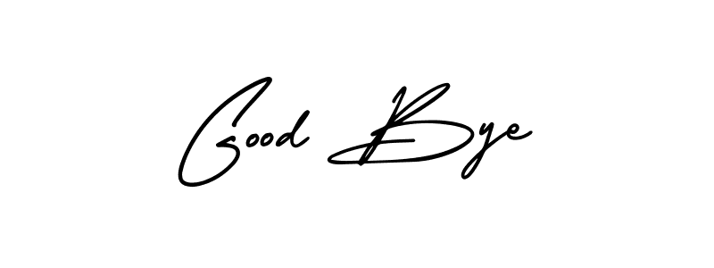 if you are searching for the best signature style for your name Good Bye. so please give up your signature search. here we have designed multiple signature styles  using AmerikaSignatureDemo-Regular. Good Bye signature style 3 images and pictures png