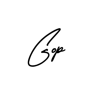 How to Draw Gop signature style? AmerikaSignatureDemo-Regular is a latest design signature styles for name Gop. Gop signature style 3 images and pictures png