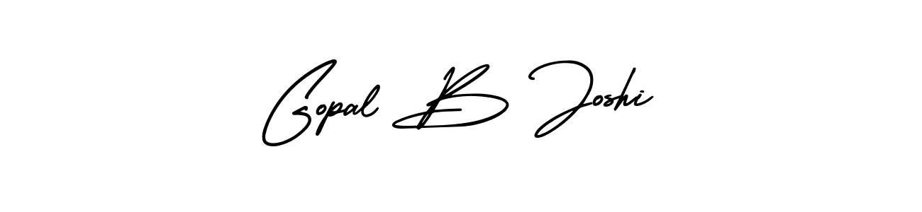 How to make Gopal B Joshi signature? AmerikaSignatureDemo-Regular is a professional autograph style. Create handwritten signature for Gopal B Joshi name. Gopal B Joshi signature style 3 images and pictures png