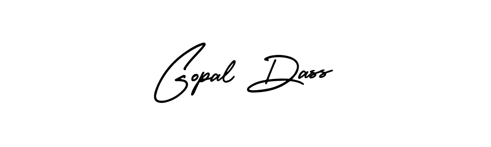 How to make Gopal Dass name signature. Use AmerikaSignatureDemo-Regular style for creating short signs online. This is the latest handwritten sign. Gopal Dass signature style 3 images and pictures png