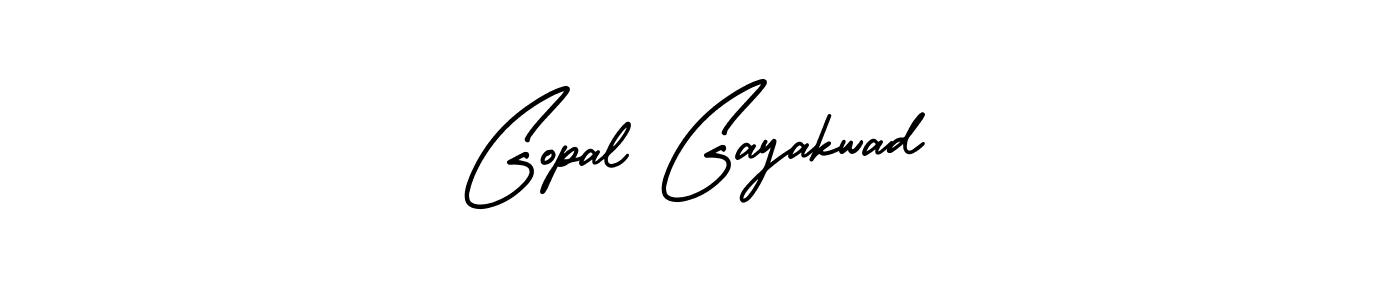 Gopal Gayakwad stylish signature style. Best Handwritten Sign (AmerikaSignatureDemo-Regular) for my name. Handwritten Signature Collection Ideas for my name Gopal Gayakwad. Gopal Gayakwad signature style 3 images and pictures png