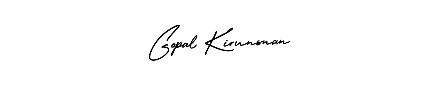 Once you've used our free online signature maker to create your best signature AmerikaSignatureDemo-Regular style, it's time to enjoy all of the benefits that Gopal Kirunsnan name signing documents. Gopal Kirunsnan signature style 3 images and pictures png