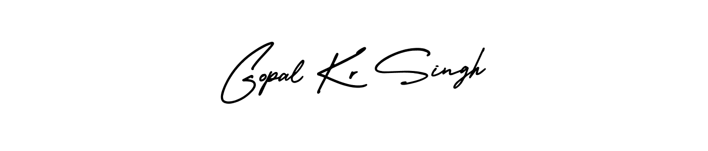 Make a beautiful signature design for name Gopal Kr Singh. Use this online signature maker to create a handwritten signature for free. Gopal Kr Singh signature style 3 images and pictures png