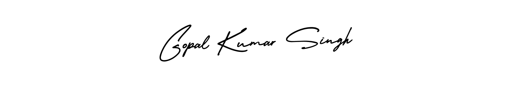 It looks lik you need a new signature style for name Gopal Kumar Singh. Design unique handwritten (AmerikaSignatureDemo-Regular) signature with our free signature maker in just a few clicks. Gopal Kumar Singh signature style 3 images and pictures png