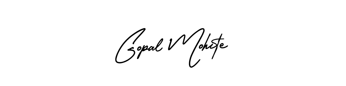 Make a beautiful signature design for name Gopal Mohite. Use this online signature maker to create a handwritten signature for free. Gopal Mohite signature style 3 images and pictures png