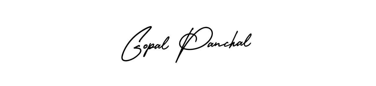 How to Draw Gopal Panchal signature style? AmerikaSignatureDemo-Regular is a latest design signature styles for name Gopal Panchal. Gopal Panchal signature style 3 images and pictures png