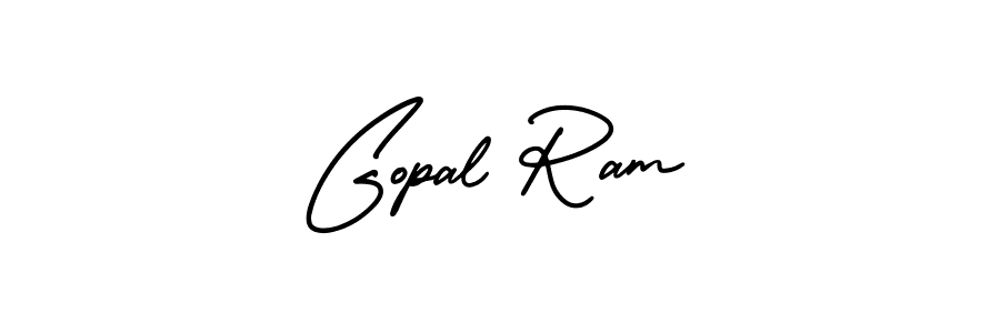 Similarly AmerikaSignatureDemo-Regular is the best handwritten signature design. Signature creator online .You can use it as an online autograph creator for name Gopal Ram. Gopal Ram signature style 3 images and pictures png