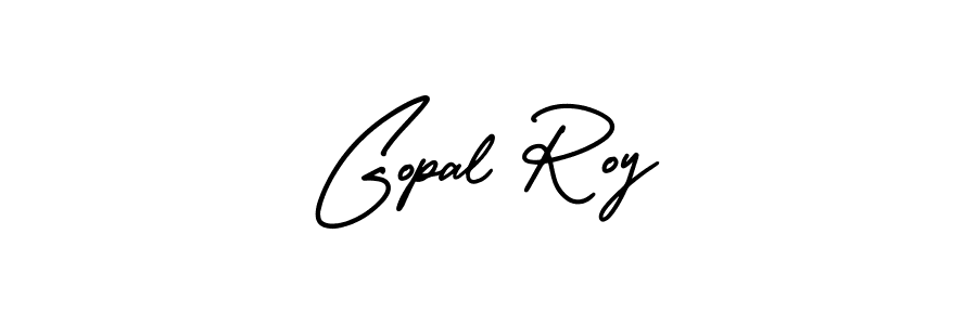 Also You can easily find your signature by using the search form. We will create Gopal Roy name handwritten signature images for you free of cost using AmerikaSignatureDemo-Regular sign style. Gopal Roy signature style 3 images and pictures png
