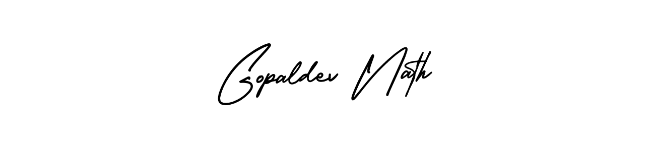 Make a short Gopaldev Nath signature style. Manage your documents anywhere anytime using AmerikaSignatureDemo-Regular. Create and add eSignatures, submit forms, share and send files easily. Gopaldev Nath signature style 3 images and pictures png
