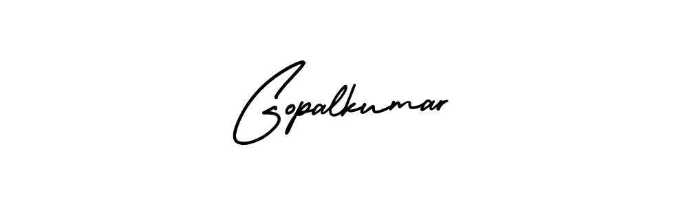 Use a signature maker to create a handwritten signature online. With this signature software, you can design (AmerikaSignatureDemo-Regular) your own signature for name Gopalkumar. Gopalkumar signature style 3 images and pictures png
