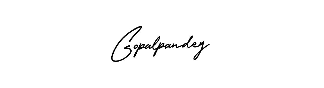 Create a beautiful signature design for name Gopalpandey. With this signature (AmerikaSignatureDemo-Regular) fonts, you can make a handwritten signature for free. Gopalpandey signature style 3 images and pictures png