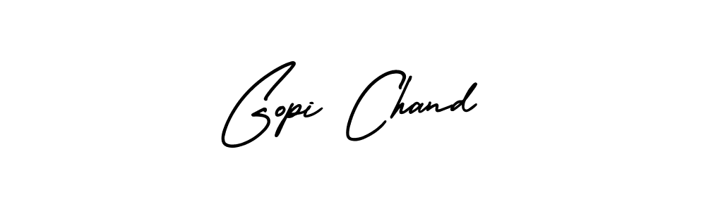 How to make Gopi Chand signature? AmerikaSignatureDemo-Regular is a professional autograph style. Create handwritten signature for Gopi Chand name. Gopi Chand signature style 3 images and pictures png