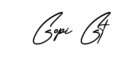 The best way (AmerikaSignatureDemo-Regular) to make a short signature is to pick only two or three words in your name. For converting this name Gopi Gt. Gopi Gt signature style 3 images and pictures png