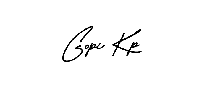 This is the best signature style for the Gopi Kp name. Also you like these signature font (AmerikaSignatureDemo-Regular). Mix name signature. Gopi Kp signature style 3 images and pictures png