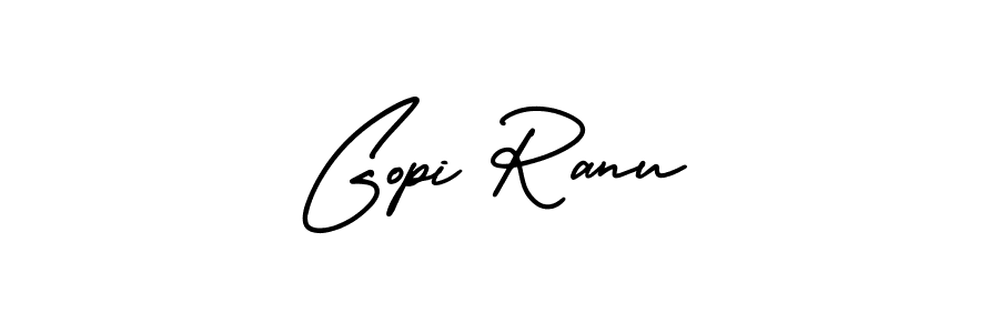 if you are searching for the best signature style for your name Gopi Ranu. so please give up your signature search. here we have designed multiple signature styles  using AmerikaSignatureDemo-Regular. Gopi Ranu signature style 3 images and pictures png