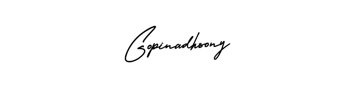 Check out images of Autograph of Gopinadhsony name. Actor Gopinadhsony Signature Style. AmerikaSignatureDemo-Regular is a professional sign style online. Gopinadhsony signature style 3 images and pictures png