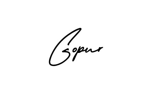 Also You can easily find your signature by using the search form. We will create Gopur name handwritten signature images for you free of cost using AmerikaSignatureDemo-Regular sign style. Gopur signature style 3 images and pictures png