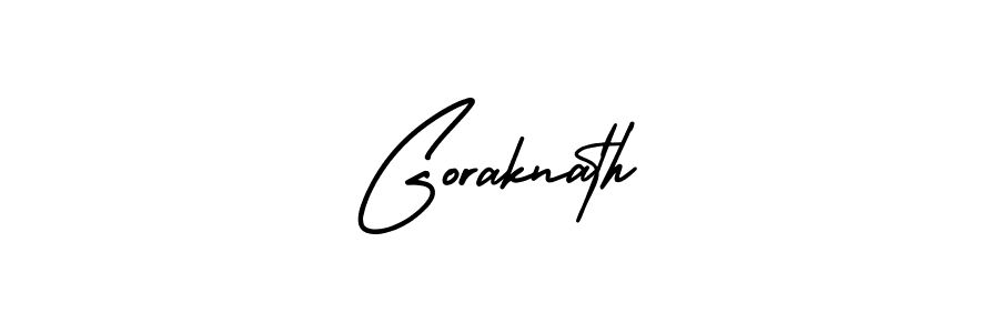 Check out images of Autograph of Goraknath name. Actor Goraknath Signature Style. AmerikaSignatureDemo-Regular is a professional sign style online. Goraknath signature style 3 images and pictures png
