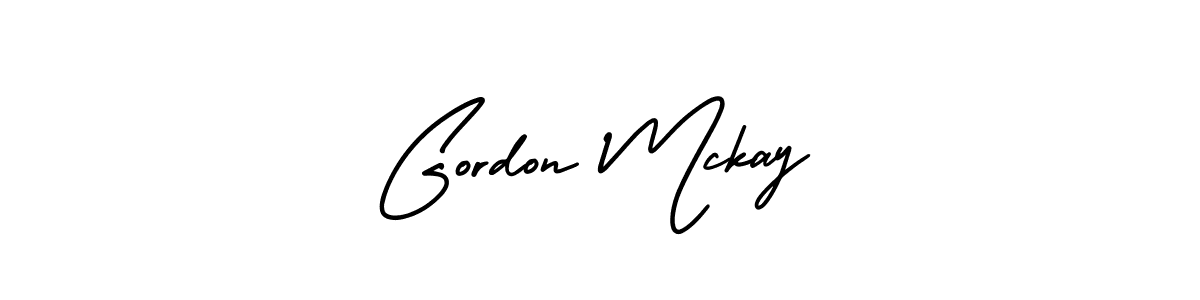 How to make Gordon Mckay signature? AmerikaSignatureDemo-Regular is a professional autograph style. Create handwritten signature for Gordon Mckay name. Gordon Mckay signature style 3 images and pictures png