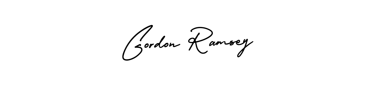 How to make Gordon Ramsey name signature. Use AmerikaSignatureDemo-Regular style for creating short signs online. This is the latest handwritten sign. Gordon Ramsey signature style 3 images and pictures png