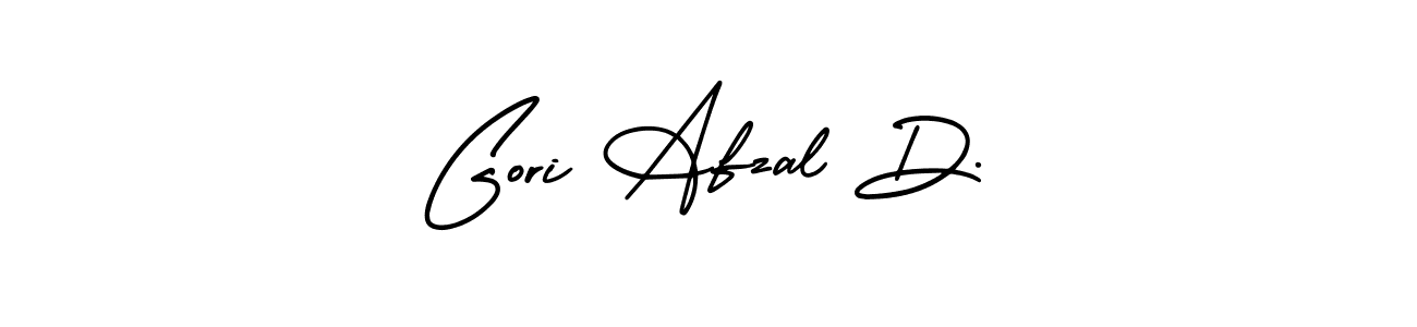 How to Draw Gori Afzal D. signature style? AmerikaSignatureDemo-Regular is a latest design signature styles for name Gori Afzal D.. Gori Afzal D. signature style 3 images and pictures png