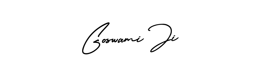 Also You can easily find your signature by using the search form. We will create Goswami Ji name handwritten signature images for you free of cost using AmerikaSignatureDemo-Regular sign style. Goswami Ji signature style 3 images and pictures png