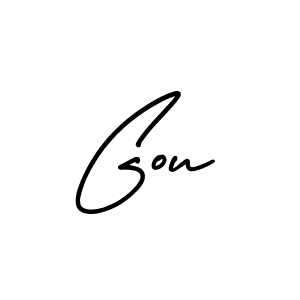 How to Draw Gou signature style? AmerikaSignatureDemo-Regular is a latest design signature styles for name Gou. Gou signature style 3 images and pictures png