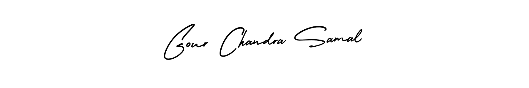 Also You can easily find your signature by using the search form. We will create Gour Chandra Samal name handwritten signature images for you free of cost using AmerikaSignatureDemo-Regular sign style. Gour Chandra Samal signature style 3 images and pictures png