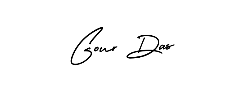 Make a beautiful signature design for name Gour Das. Use this online signature maker to create a handwritten signature for free. Gour Das signature style 3 images and pictures png