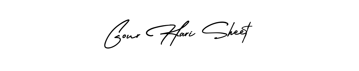 Check out images of Autograph of Gour Hari Sheet name. Actor Gour Hari Sheet Signature Style. AmerikaSignatureDemo-Regular is a professional sign style online. Gour Hari Sheet signature style 3 images and pictures png