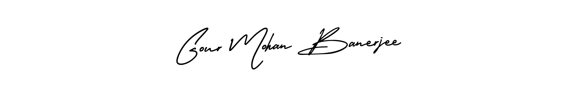 if you are searching for the best signature style for your name Gour Mohan Banerjee. so please give up your signature search. here we have designed multiple signature styles  using AmerikaSignatureDemo-Regular. Gour Mohan Banerjee signature style 3 images and pictures png