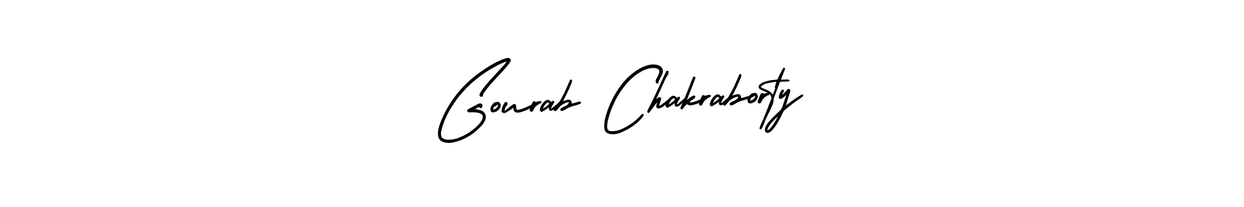 Design your own signature with our free online signature maker. With this signature software, you can create a handwritten (AmerikaSignatureDemo-Regular) signature for name Gourab Chakraborty. Gourab Chakraborty signature style 3 images and pictures png