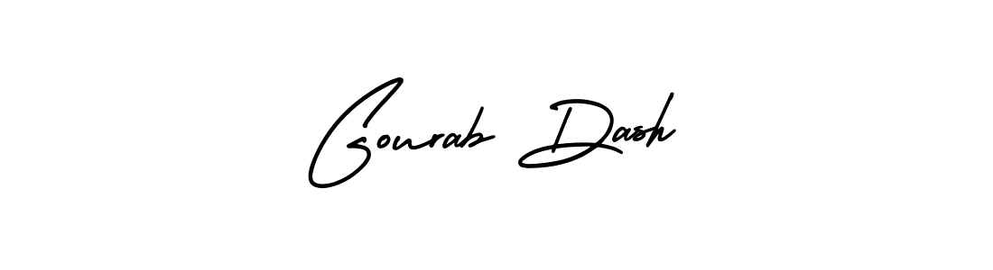 Make a short Gourab Dash signature style. Manage your documents anywhere anytime using AmerikaSignatureDemo-Regular. Create and add eSignatures, submit forms, share and send files easily. Gourab Dash signature style 3 images and pictures png