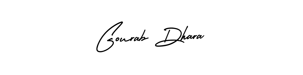 Similarly AmerikaSignatureDemo-Regular is the best handwritten signature design. Signature creator online .You can use it as an online autograph creator for name Gourab Dhara. Gourab Dhara signature style 3 images and pictures png