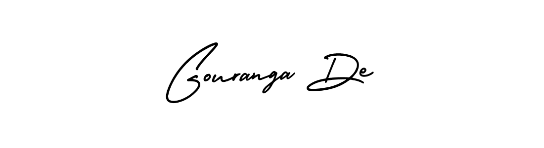 Create a beautiful signature design for name Gouranga De. With this signature (AmerikaSignatureDemo-Regular) fonts, you can make a handwritten signature for free. Gouranga De signature style 3 images and pictures png