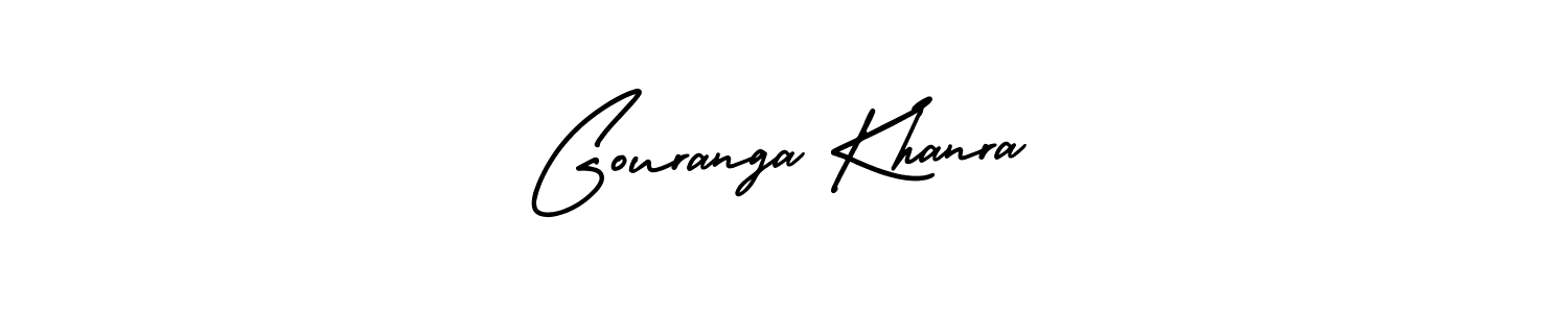 It looks lik you need a new signature style for name Gouranga Khanra. Design unique handwritten (AmerikaSignatureDemo-Regular) signature with our free signature maker in just a few clicks. Gouranga Khanra signature style 3 images and pictures png