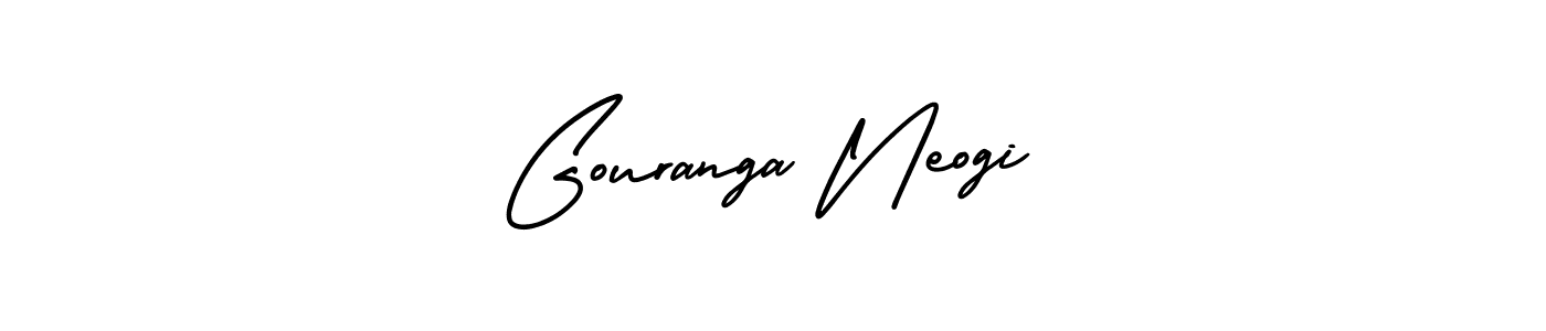 Make a beautiful signature design for name Gouranga Neogi. With this signature (AmerikaSignatureDemo-Regular) style, you can create a handwritten signature for free. Gouranga Neogi signature style 3 images and pictures png