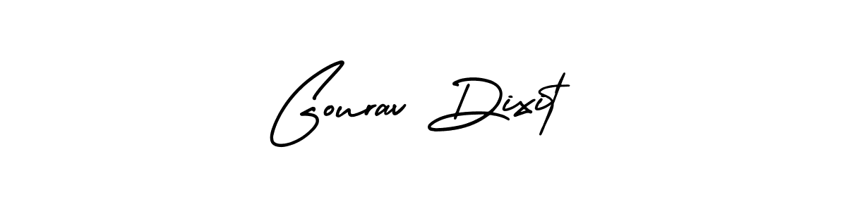 How to make Gourav Dixit name signature. Use AmerikaSignatureDemo-Regular style for creating short signs online. This is the latest handwritten sign. Gourav Dixit signature style 3 images and pictures png