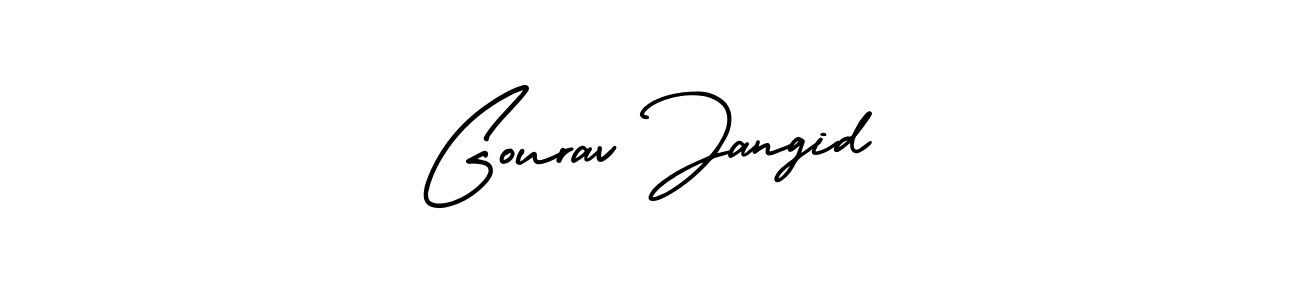 Best and Professional Signature Style for Gourav Jangid. AmerikaSignatureDemo-Regular Best Signature Style Collection. Gourav Jangid signature style 3 images and pictures png