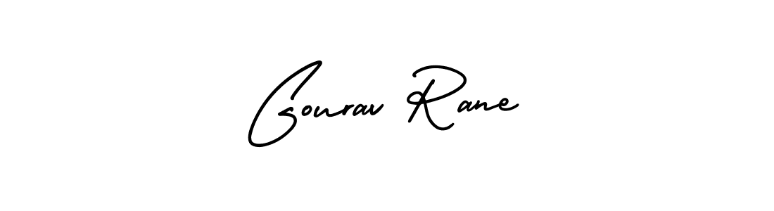 Gourav Rane stylish signature style. Best Handwritten Sign (AmerikaSignatureDemo-Regular) for my name. Handwritten Signature Collection Ideas for my name Gourav Rane. Gourav Rane signature style 3 images and pictures png