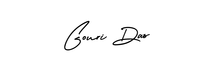 How to make Gouri Das signature? AmerikaSignatureDemo-Regular is a professional autograph style. Create handwritten signature for Gouri Das name. Gouri Das signature style 3 images and pictures png