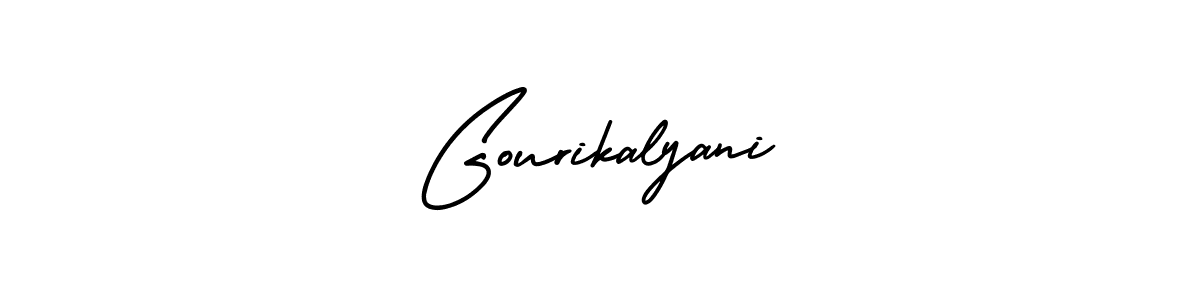 Make a short Gourikalyani signature style. Manage your documents anywhere anytime using AmerikaSignatureDemo-Regular. Create and add eSignatures, submit forms, share and send files easily. Gourikalyani signature style 3 images and pictures png