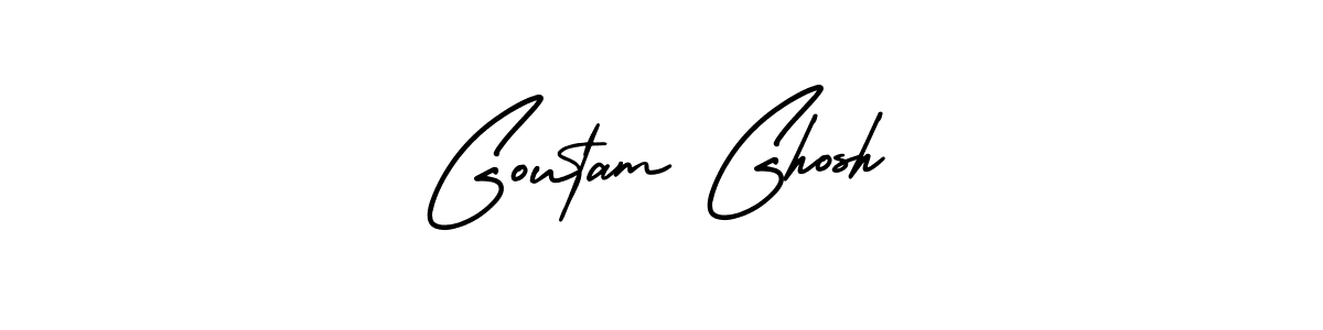 Design your own signature with our free online signature maker. With this signature software, you can create a handwritten (AmerikaSignatureDemo-Regular) signature for name Goutam Ghosh. Goutam Ghosh signature style 3 images and pictures png