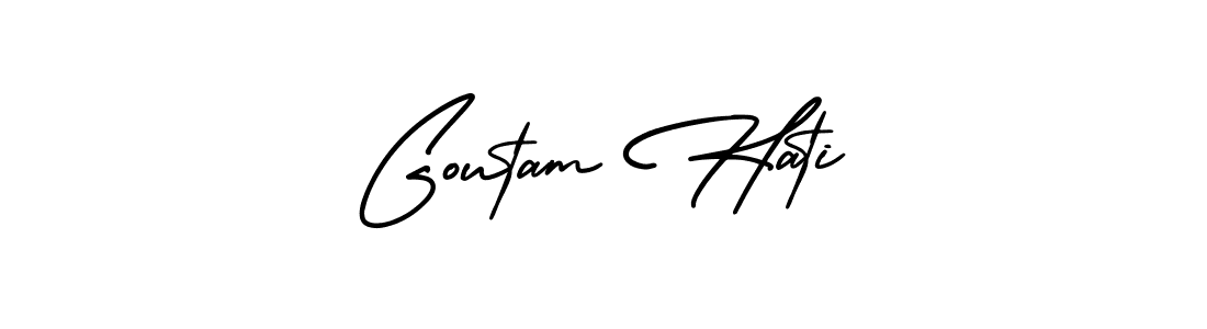 Once you've used our free online signature maker to create your best signature AmerikaSignatureDemo-Regular style, it's time to enjoy all of the benefits that Goutam Hati name signing documents. Goutam Hati signature style 3 images and pictures png