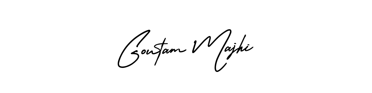 Similarly AmerikaSignatureDemo-Regular is the best handwritten signature design. Signature creator online .You can use it as an online autograph creator for name Goutam Majhi. Goutam Majhi signature style 3 images and pictures png