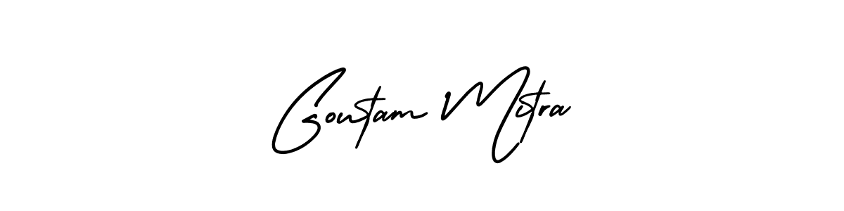 Best and Professional Signature Style for Goutam Mitra. AmerikaSignatureDemo-Regular Best Signature Style Collection. Goutam Mitra signature style 3 images and pictures png