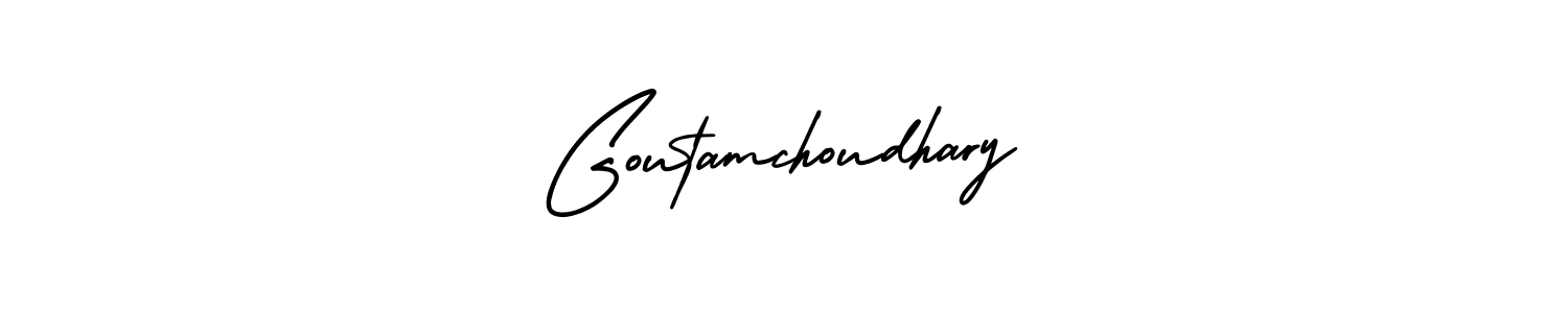 Similarly AmerikaSignatureDemo-Regular is the best handwritten signature design. Signature creator online .You can use it as an online autograph creator for name Goutamchoudhary. Goutamchoudhary signature style 3 images and pictures png