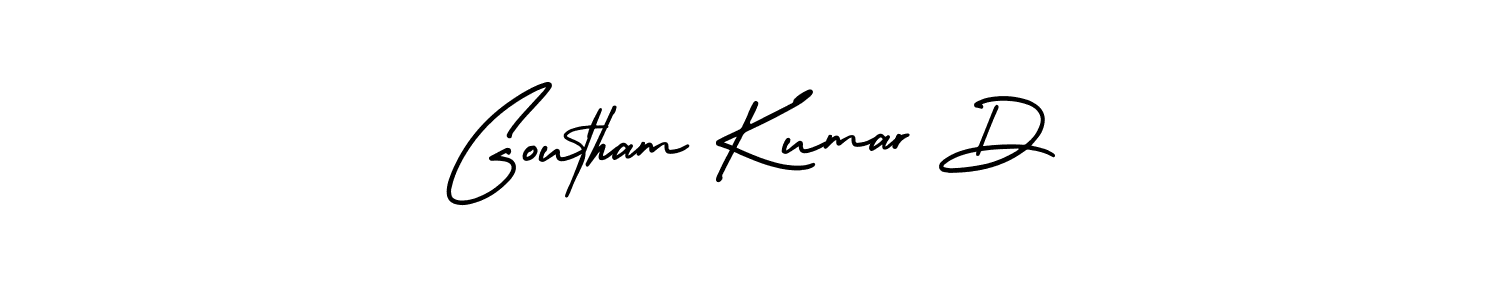Check out images of Autograph of Goutham Kumar D name. Actor Goutham Kumar D Signature Style. AmerikaSignatureDemo-Regular is a professional sign style online. Goutham Kumar D signature style 3 images and pictures png